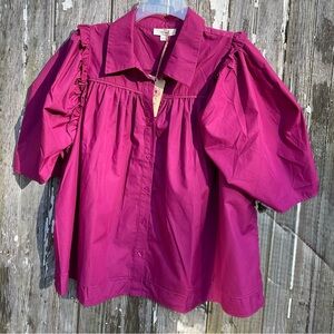 Entro Magenta Blouse